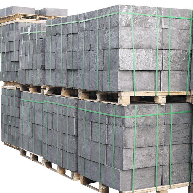 Bloc de graphite de graphite moulé de haute pureté de l'usine chinoise
